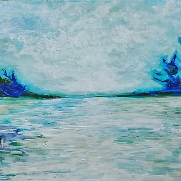Artwork thumbnail, Misty Cove  by RudyYoder