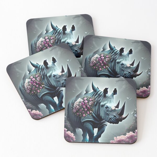 Item preview, The Mystic Rhinoceros  designed and sold by BiancaDPetals.