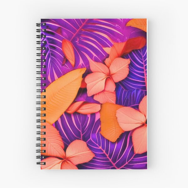 Item preview,  Interesting colorful tropical leaves and flowers designed and sold by Cedex.