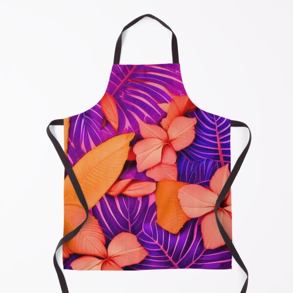 Item preview,  Interesting colorful tropical leaves and flowers designed and sold by Cedex.