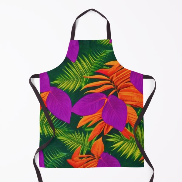 Item preview, Exotic colours of summer tropical leaves and flowers designed and sold by Cedex.