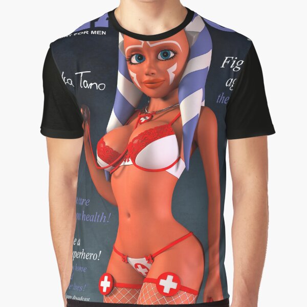 Vista previa del artículo con la obra «Ahsoka Tano», diseñado y vendido por Péter Kondás.