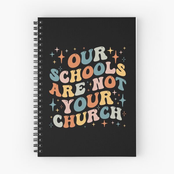 Item preview, Our Schools Are Not Your Church Groovy Teacher Parents Kids designed and sold by Designer-Girl.