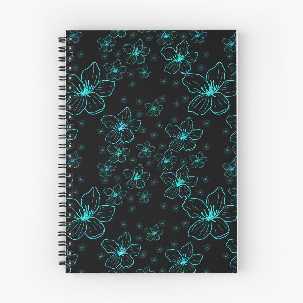 Item preview, Turquoise Flower pattern  designed and sold by Artledmotion.