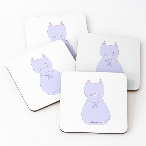 Item preview, Peri the Cat - stomach cancer, Esophageal Cancer, eating disorder awareness designed and sold by Shelley Winters.