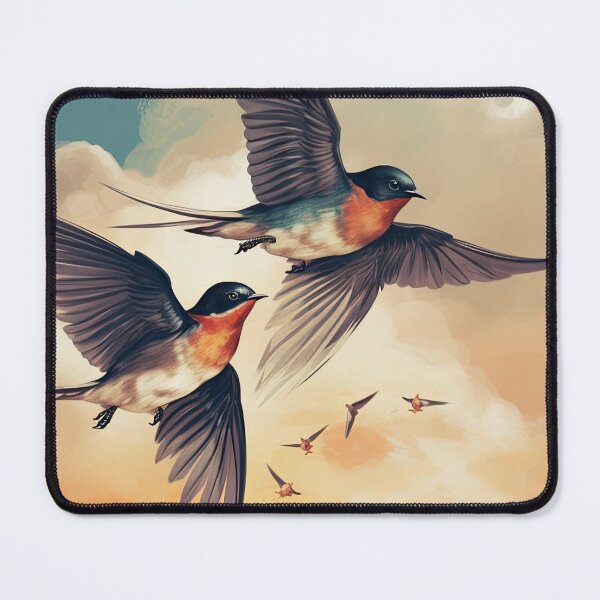 Item preview, Swallows in the sky designed and sold by abmkf.