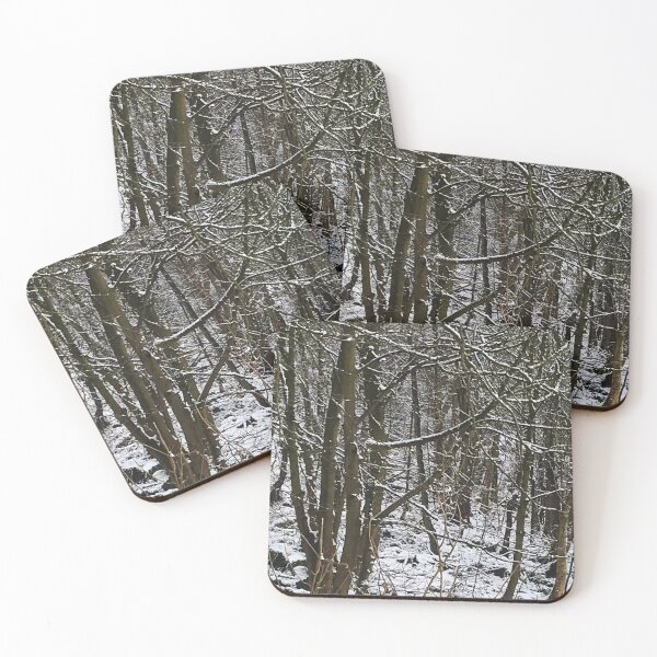 Item preview, Snowy Trees / Winter Forest Snowfall designed and sold by GoodSequel.