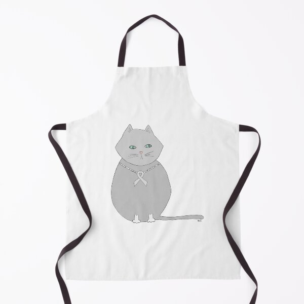 Item preview, Grayson the Cat - mental illness + brain cancer awareness ribbon designed and sold by Shelley Winters.
