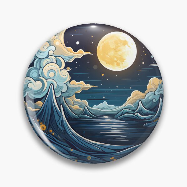 Item preview, Moonlit Shores: A Wind-Swept Landscape of Coastal Beauty designed and sold by Garmentz.