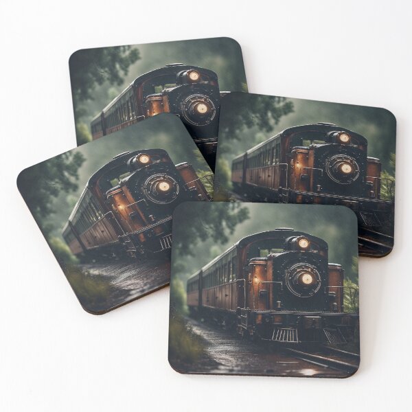 Item preview, Realistic Train Art designed and sold by ArtRevisualised.