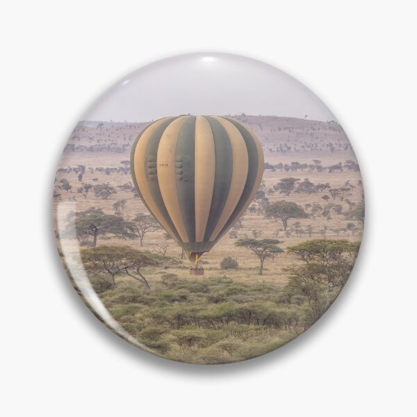 Item preview, Early Morning Balloon Flight  over the Serengeti designed and sold by JoSowden.