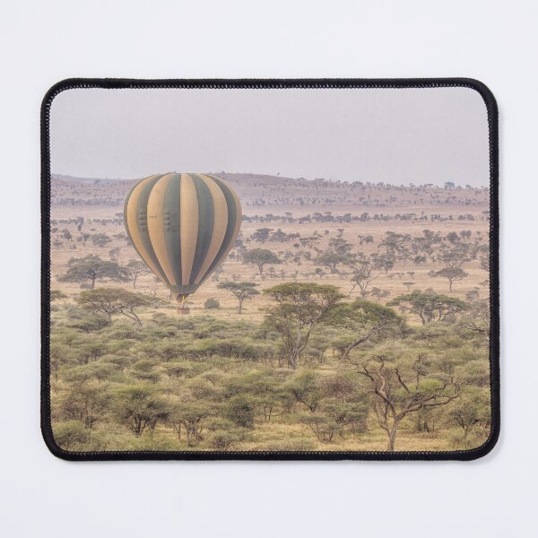 Item preview, Early Morning Balloon Flight  over the Serengeti designed and sold by JoSowden.