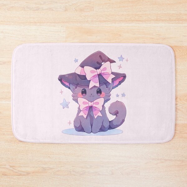 Item preview, Cute Kawaii Pastel Witchy Kitty designed and sold by PastelMagic.