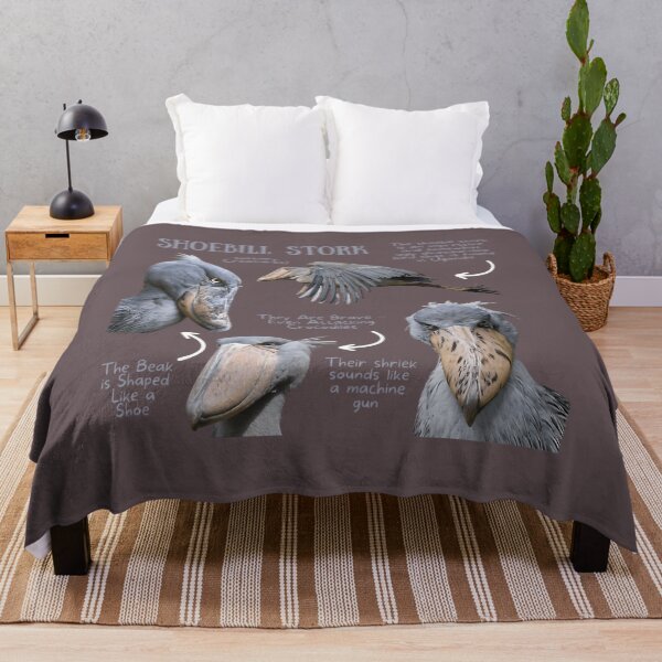 Item preview, Shoebill Stork Fun Fact designed and sold by gvoomevkzc35.