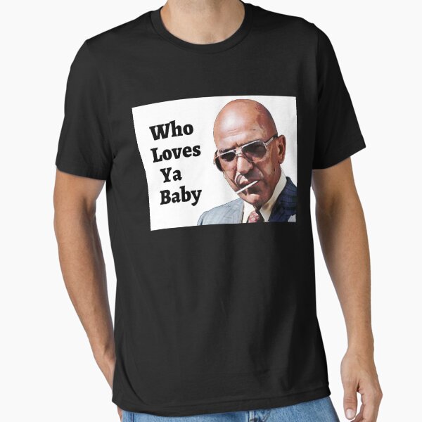 Vista previa del artículo con la obra «Kojak - ¿Quién te ama, bebé?», diseñado y vendido por MurkyEvangelin.