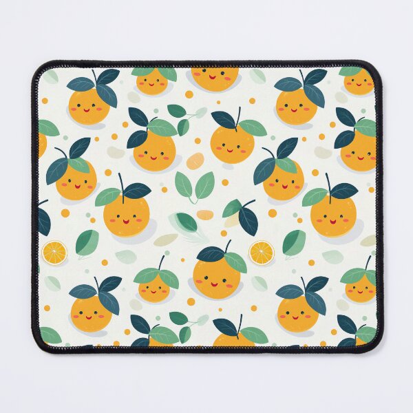 Item preview, Seamless pattern with oranges and leave designed and sold by ENTERBOX.