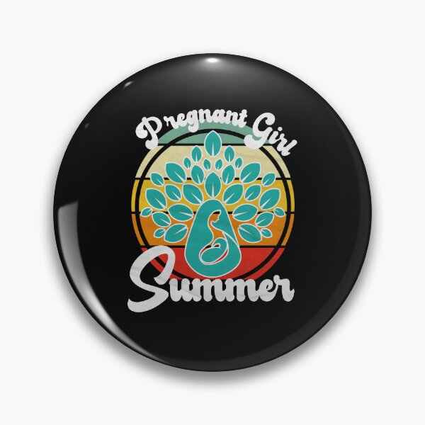 Item preview, Pregnant Girl Summer, Baby Announcement, Pregnancy Design designed and sold by ALITOPRINCE.
