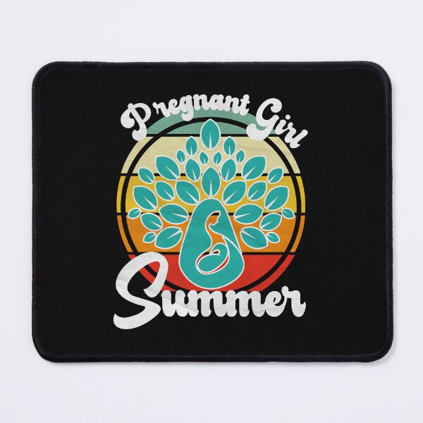 Item preview, Pregnant Girl Summer, Baby Announcement, Pregnancy Design designed and sold by ALITOPRINCE.