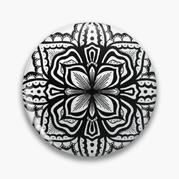 Item preview, flower mandala designed and sold by Pinkaddict.