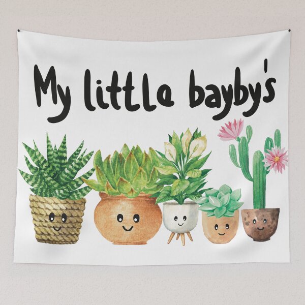 Item preview, My little babys plants designed and sold by TeddyPrint.