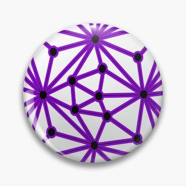 Item preview, Abstract geometric pattern - purple designed and sold by K.S ART.