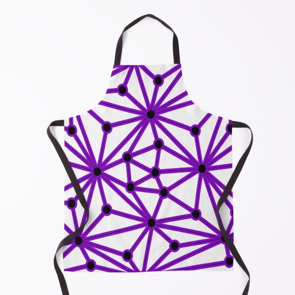 Item preview, Abstract geometric pattern - purple designed and sold by K.S ART.