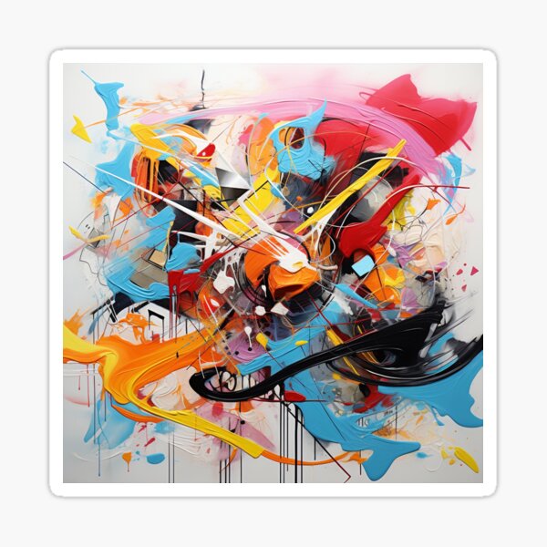 Item preview, Wall art abstraction part two designed and sold by BubbleGlee.
