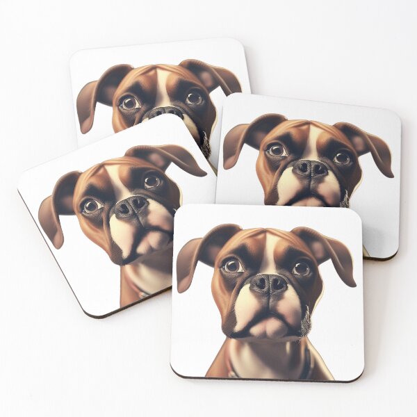 Item preview, Cute Boxer Dog  designed and sold by GoodGuys4itALL.