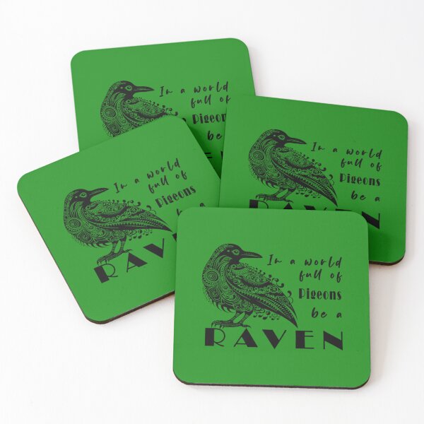 Item preview, In a wold full of Pigeons be a Raven - Funny Black Crow Raven Design    	 designed and sold by xvxfqqbu92.