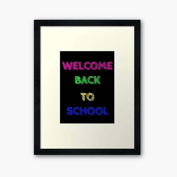 Item preview, Welcome Back to School tshirt designed and sold by TrendyHubb.