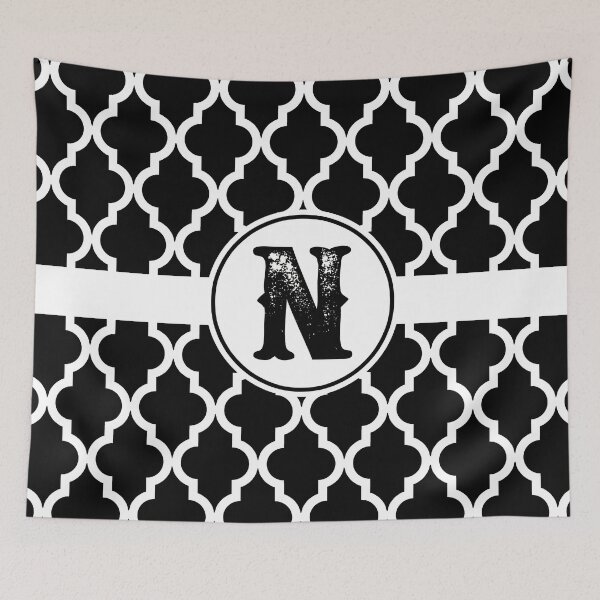 Item preview, Black Monogram: Letter N designed and sold by Jared Davies.