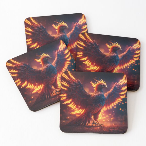 Item preview, Phoenix Inferno: Captivating Fire Art designed and sold by ArtRevisualised.