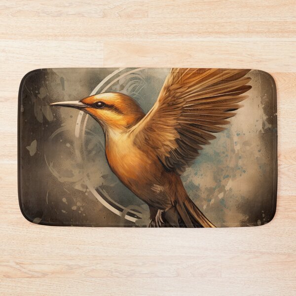 Item preview, Charcoal and Coffee drawing of Bird’s song 18 designed and sold by Art by Lilia.