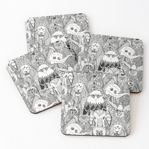 Item preview, frightful friends black designed and sold by scrummy.