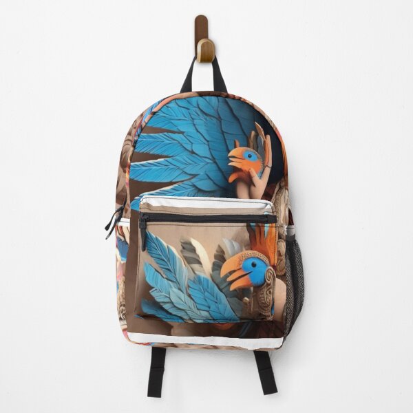 Item preview, A woman with colorful feathers holds a parrot designed and sold by aiphotosart.
