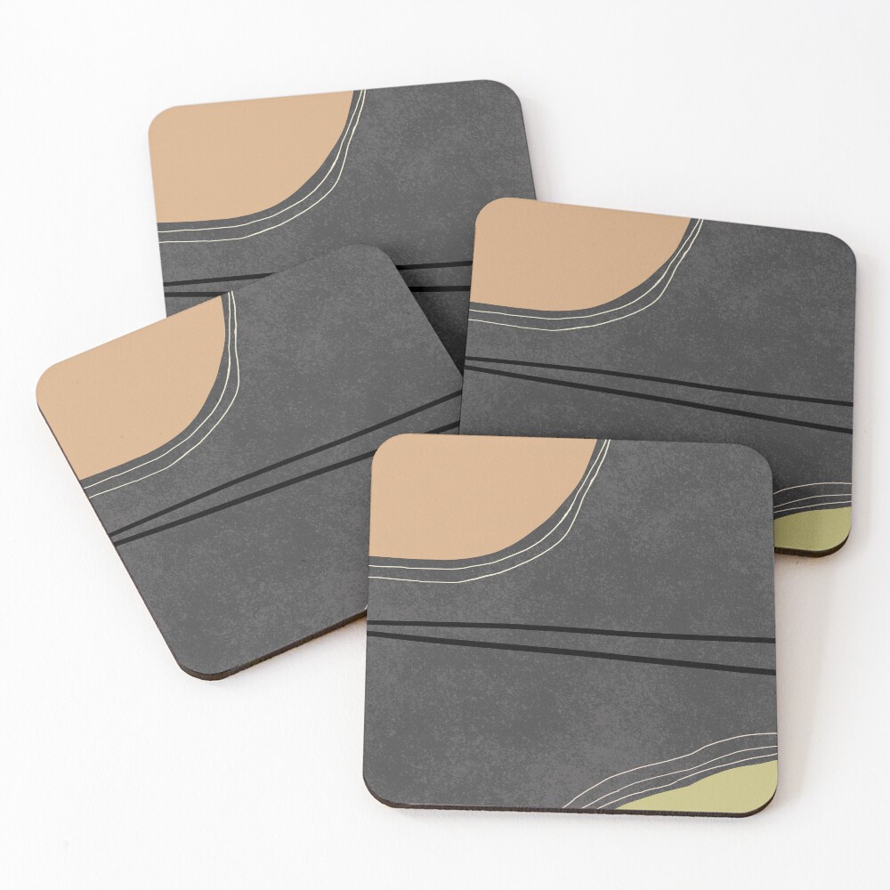 Item preview, Coasters (Set of 4) designed and sold by Paper-White.