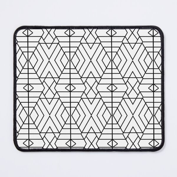Artikelvorschau, Art Deco Geometrical Pattern 1 - Off White entworfen und verkauft von Studio Grafiikka.