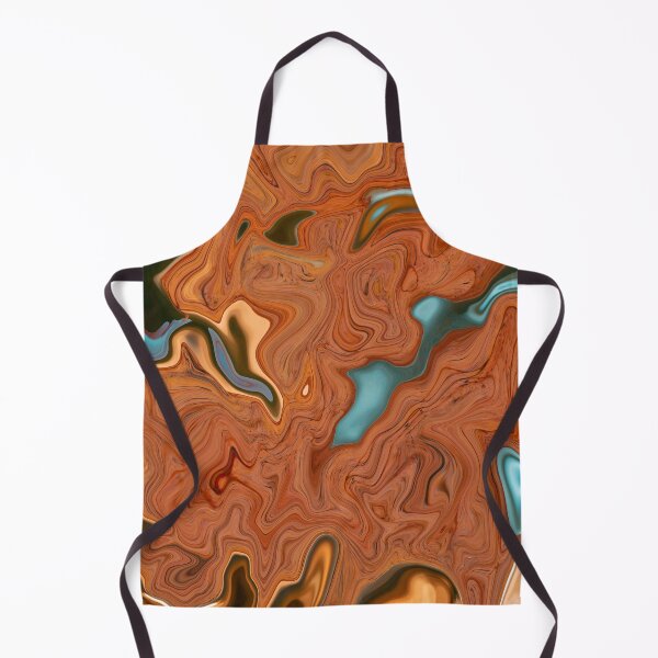 Aperçu de l'œuvre Archer - Contemporary Abstract - Fluid Painting - Marbling Art - Copper créée et vendue par Studio Grafiikka.