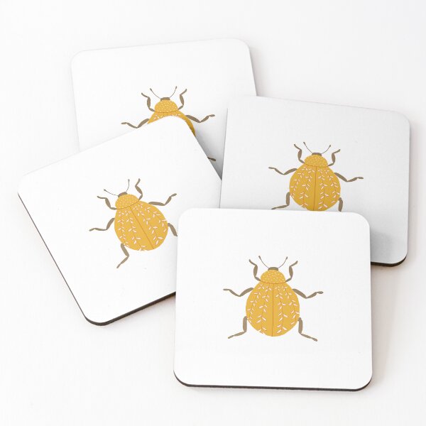 Item preview, Doodle Bug - orange beetle designed and sold by Shelley Winters.