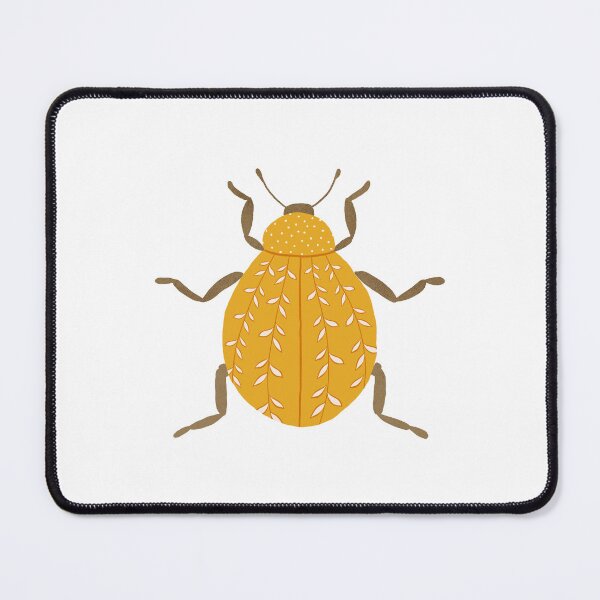 Item preview, Doodle Bug - orange beetle designed and sold by Shelley Winters.