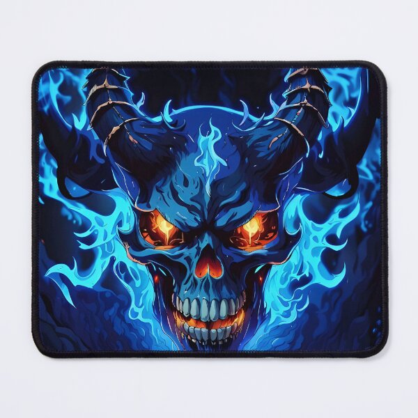 Item preview, Anime Blue Skull Devil designed and sold by IdesignStudio77.