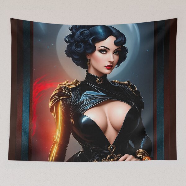 Item preview, Portrait Of Dalanthia Beautiful AI Concept Art by Xzendor7 designed and sold by Xzendor7 Digital Art Creations.