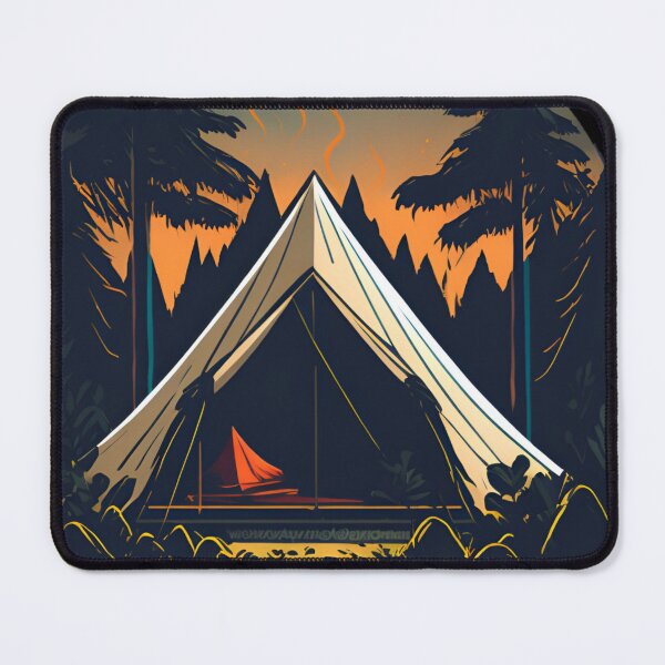 Item preview, Outdoor Camping on mountain | Nature designed and sold by KillerArt23.