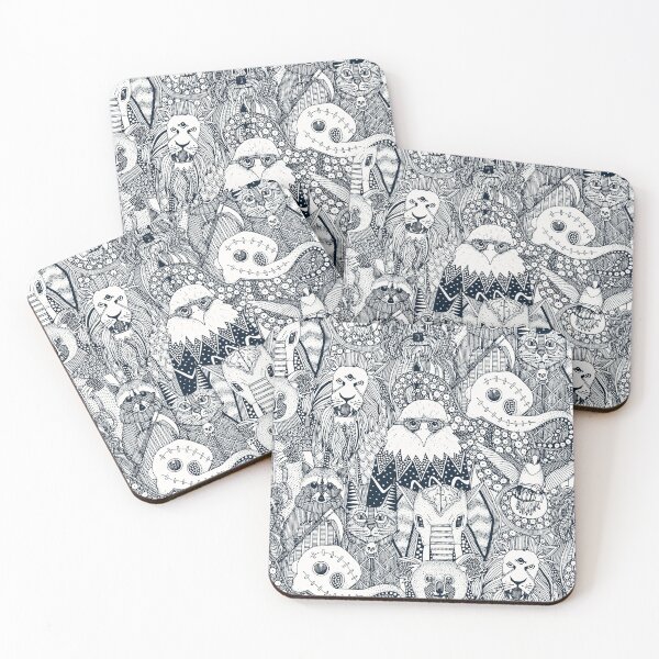 Item preview, amigos espantosos añil designed and sold by scrummy.