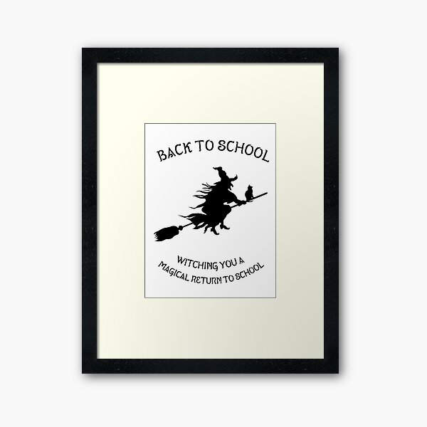 Item preview, Back to School witching tshirt designed and sold by TrendyHubb.