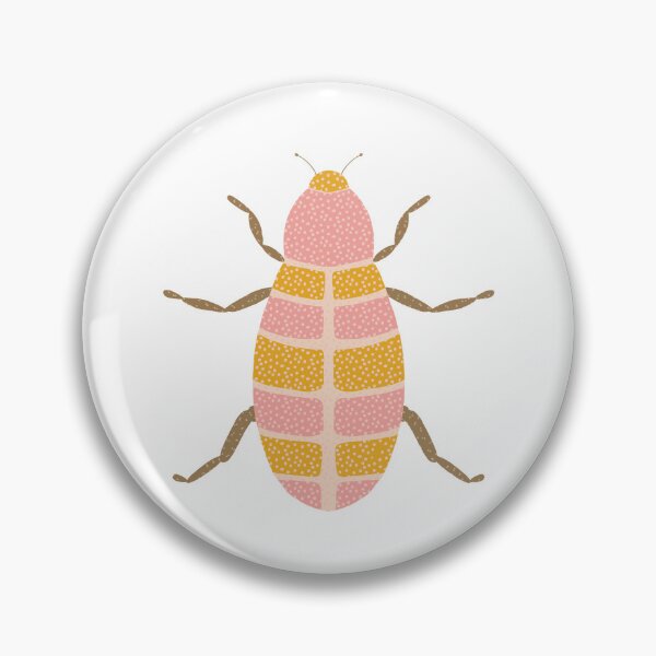 Item preview, Doodle Bug - pink orange spotty beetle designed and sold by Shelley Winters.