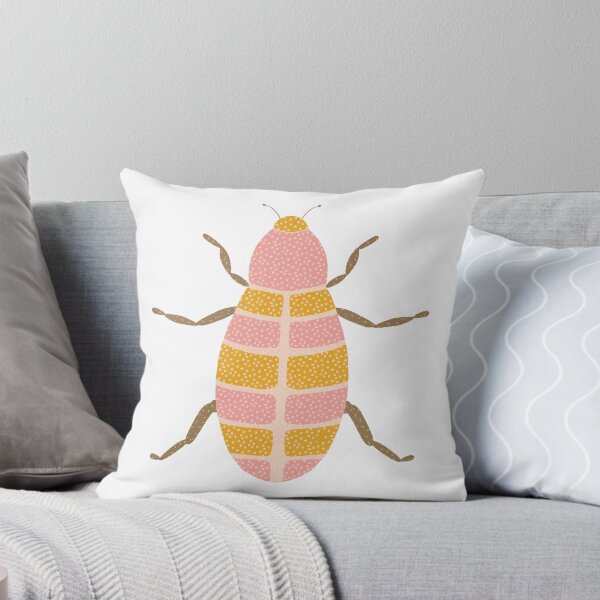 Item preview, Doodle Bug - pink orange spotty beetle designed and sold by Shelley Winters.