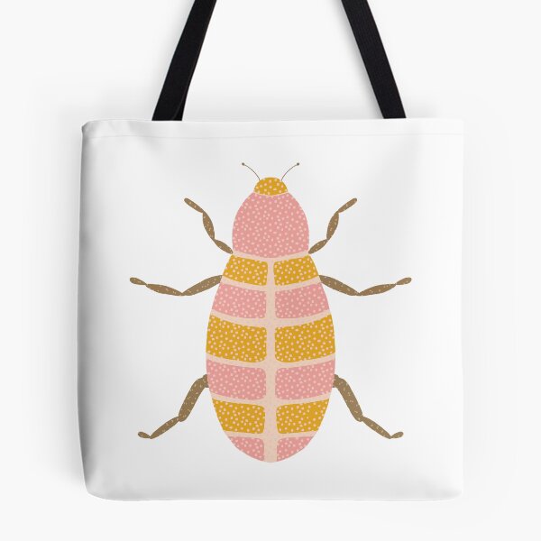 Item preview, Doodle Bug - pink orange spotty beetle designed and sold by Shelley Winters.