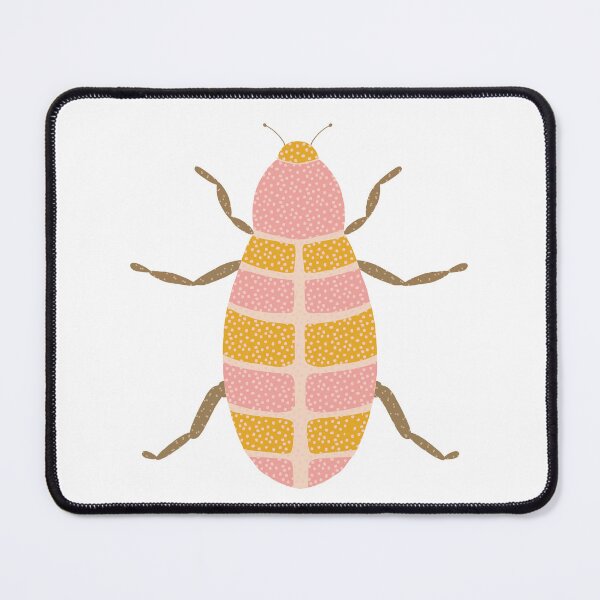 Item preview, Doodle Bug - pink orange spotty beetle designed and sold by Shelley Winters.