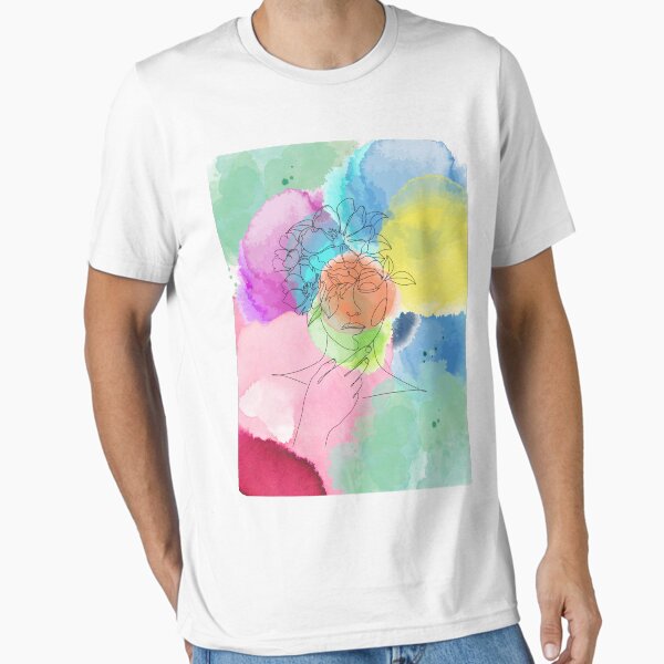 Artikel-Vorschau von Farbiges Frauen-Kunst-T-Shirt und Aufkleber, designt und verkauft von csillatorma.